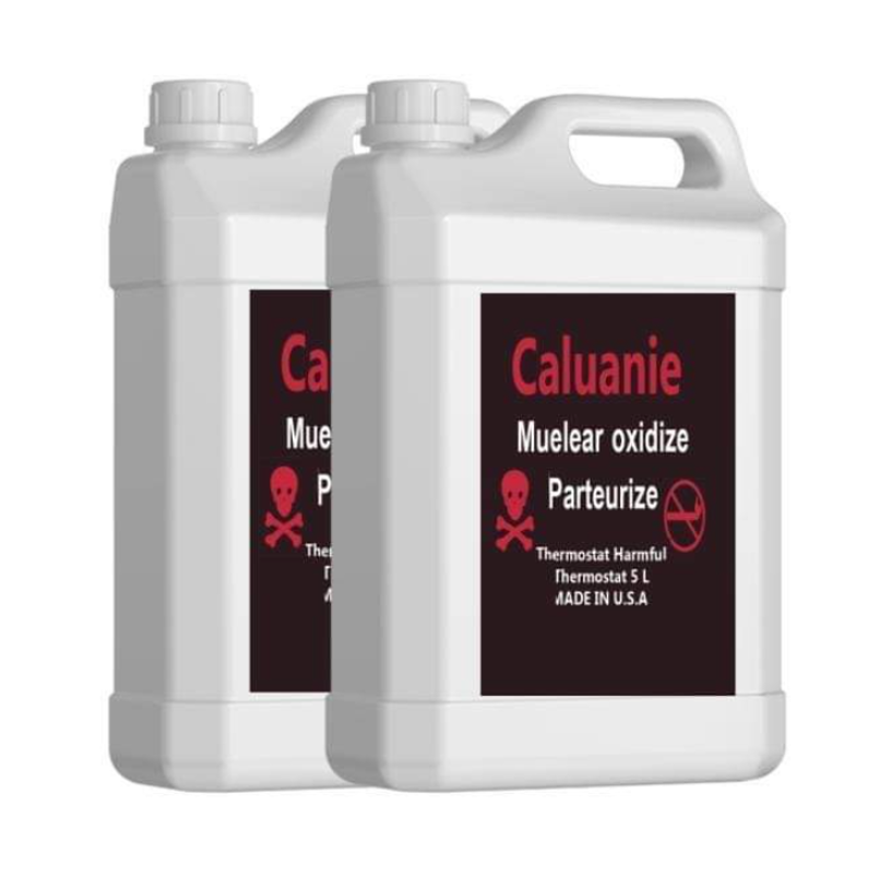 Two 5L containers of Caluanie